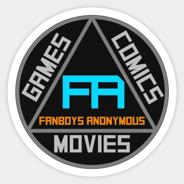 Fanboys Anonymous Logo Sticker by Fanboys Anonymous